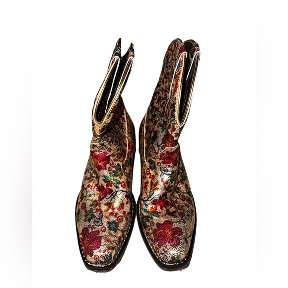 Roper Ingrid Floral Western booties - Picture 6 of 7